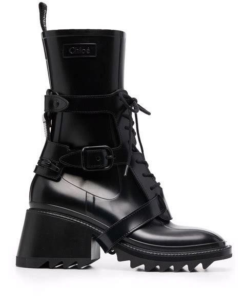 chloe rain boots betty|chloe harnessed rain boots.